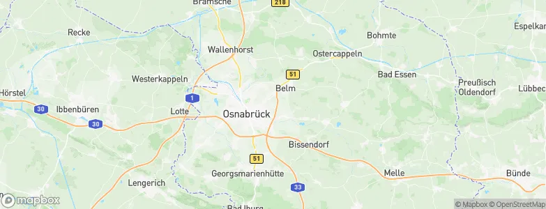 Schinkel, Germany Map