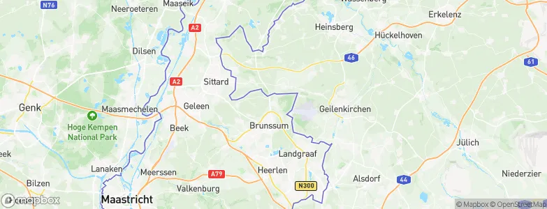 Schinveld, Netherlands Map