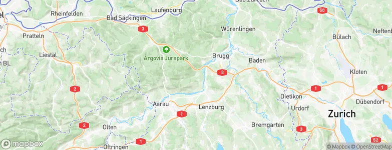 Schinznach Dorf, Switzerland Map