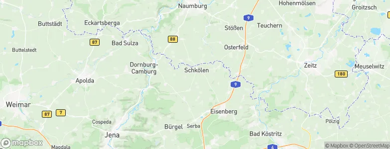 Schkölen, Germany Map