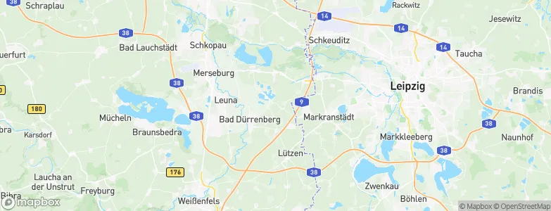 Schladebach, Germany Map