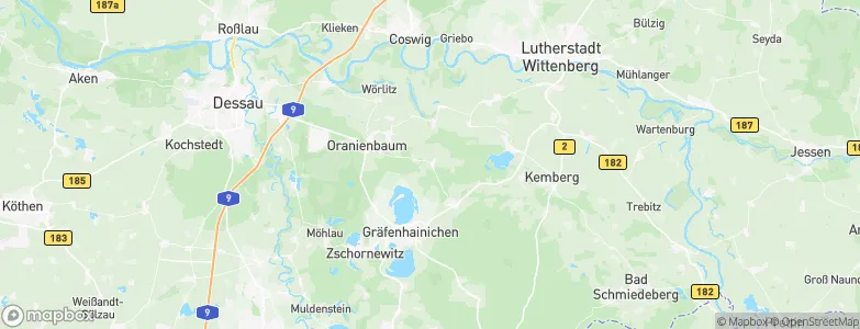 Schleesen, Germany Map