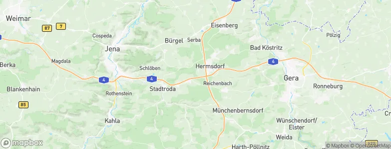 Schleifreisen, Germany Map