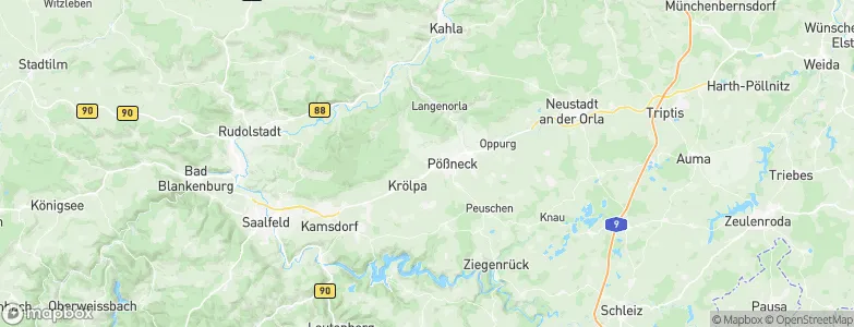 Schlettwein, Germany Map