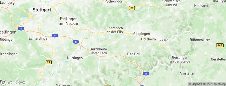 Schlierbach, Germany Map