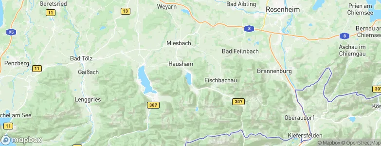 Schliersee, Germany Map