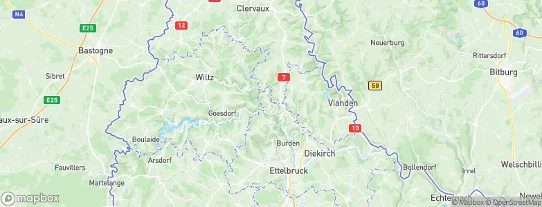 Schlindermanderscheid, Luxembourg Map