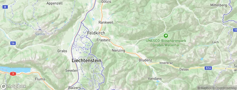 Schlins, Austria Map