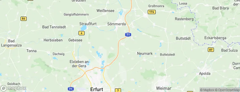 Schloßvippach, Germany Map