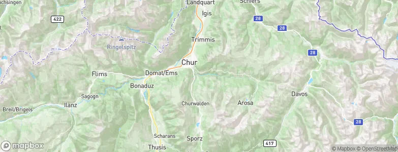 Schluocht, Switzerland Map