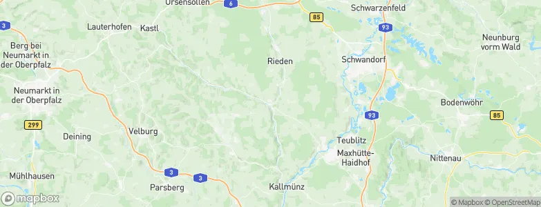Schmidmühlen, Germany Map