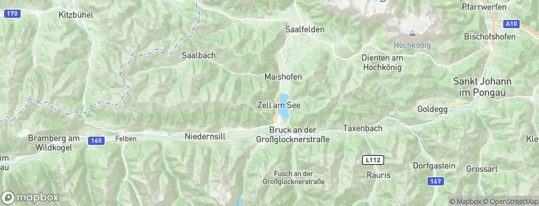 Schmitten, Austria Map