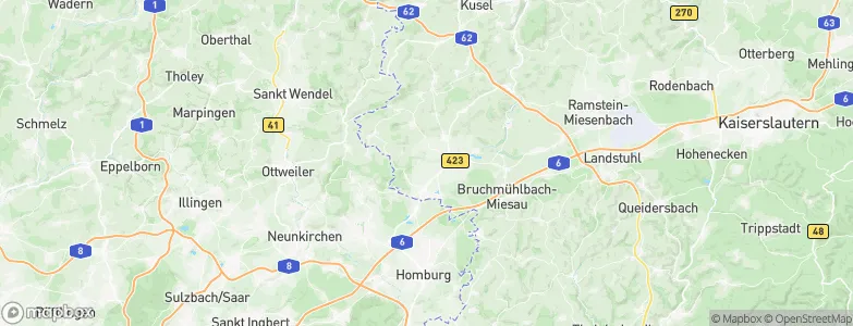 Schmittweiler, Germany Map