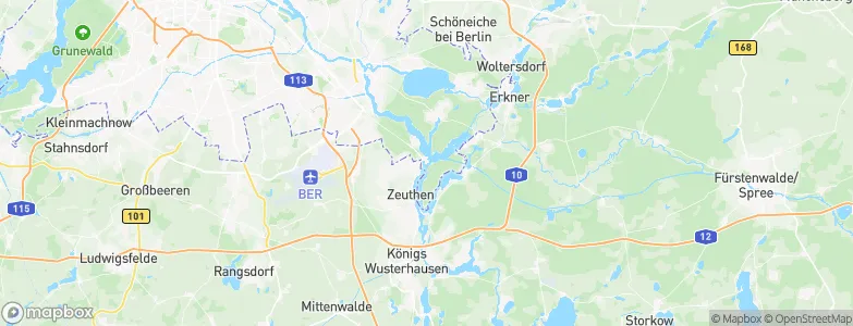 Schmöckwitz, Germany Map