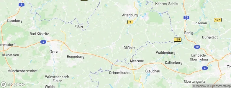 Schmölln, Germany Map