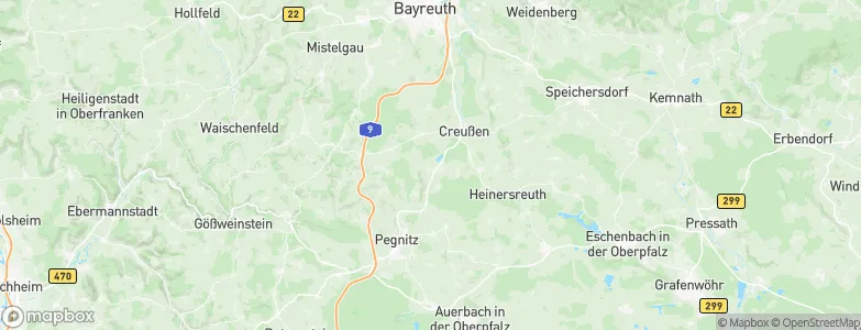 Schnabelwaid, Germany Map