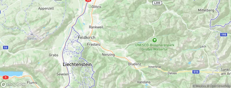 Schnifis, Austria Map