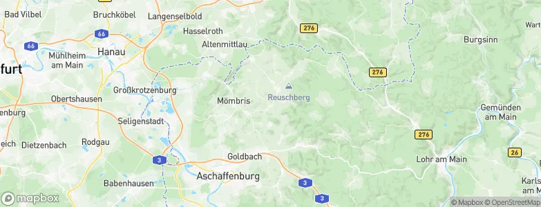 Schöllkrippen, Germany Map