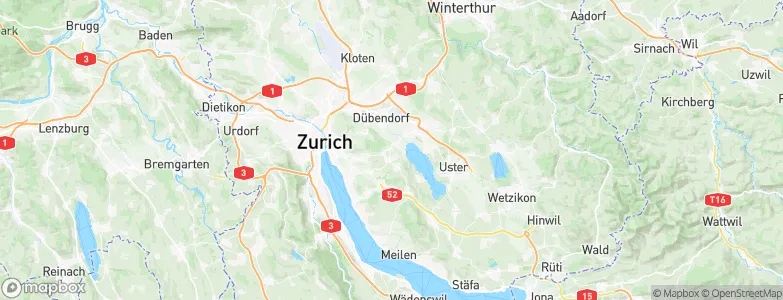 Schönau, Switzerland Map
