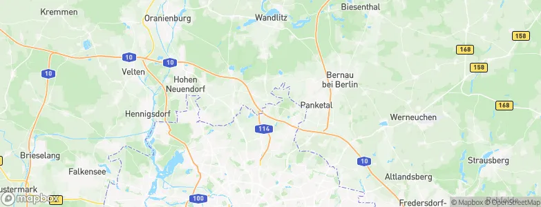 Schönerlinde, Germany Map