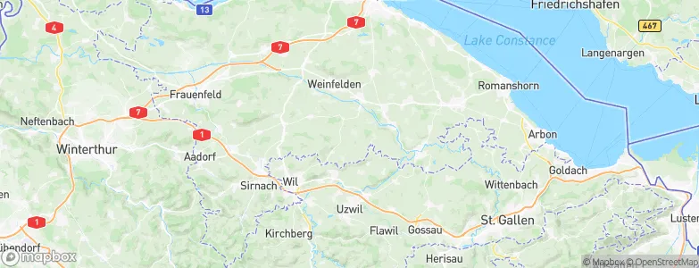Schönholzerswilen, Switzerland Map