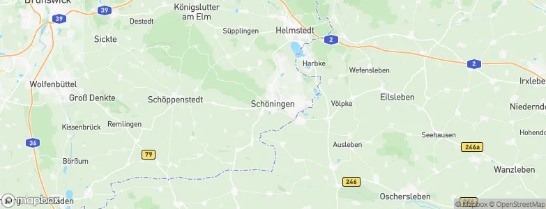 Schöningen, Germany Map
