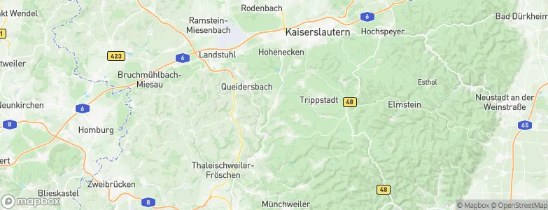 Schopp, Germany Map