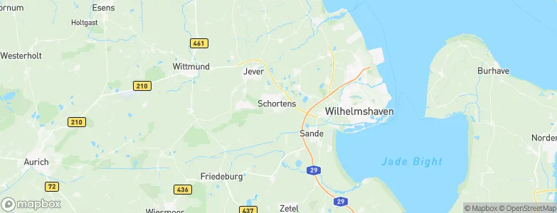 Schortens, Germany Map