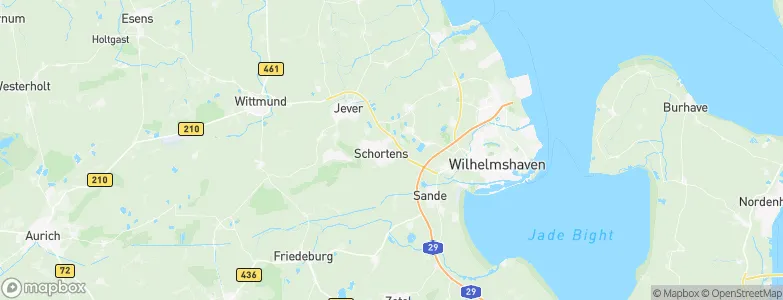 Schortens, Germany Map