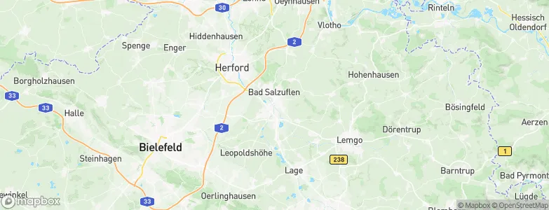 Schötmar, Germany Map