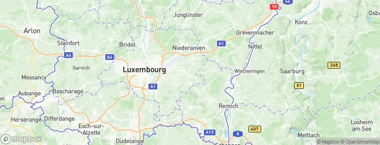 Schrassig, Luxembourg Map