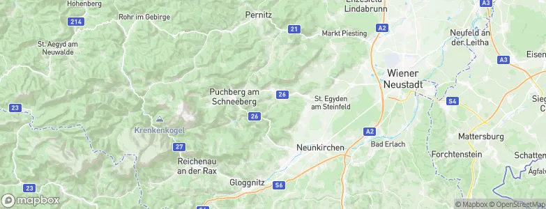 Schrattenbach, Austria Map
