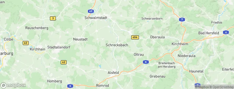 Schrecksbach, Germany Map