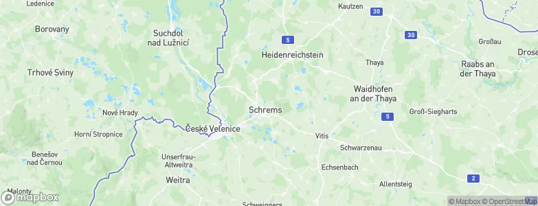 Schrems, Austria Map