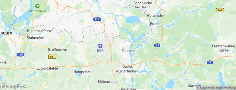 Schulzendorf, Germany Map