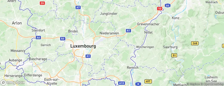 Schuttrange, Luxembourg Map