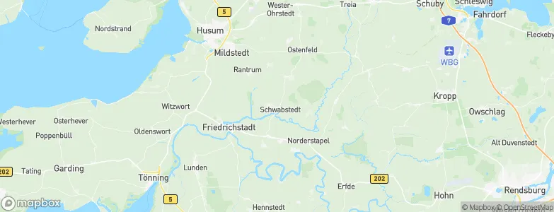 Schwabstedt, Germany Map