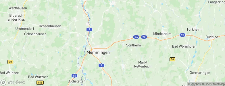 Schwaighausen, Germany Map
