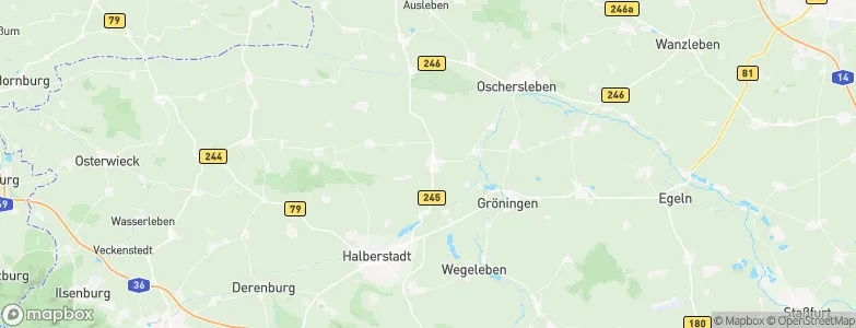 Schwanebeck, Germany Map