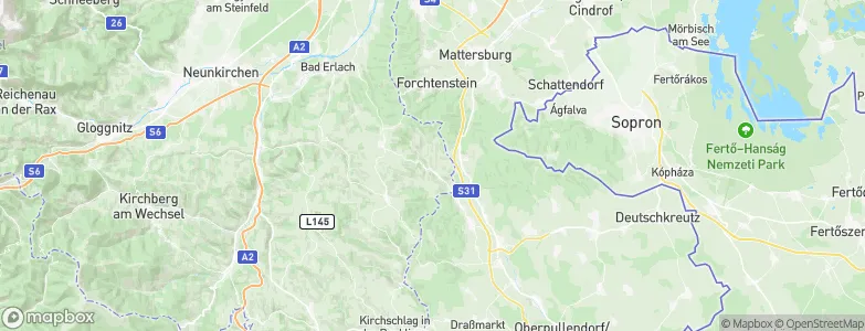 Schwarzenbach, Austria Map