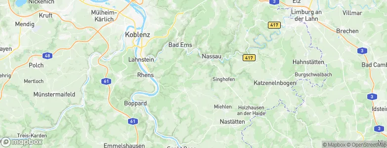 Schweighausen, Germany Map