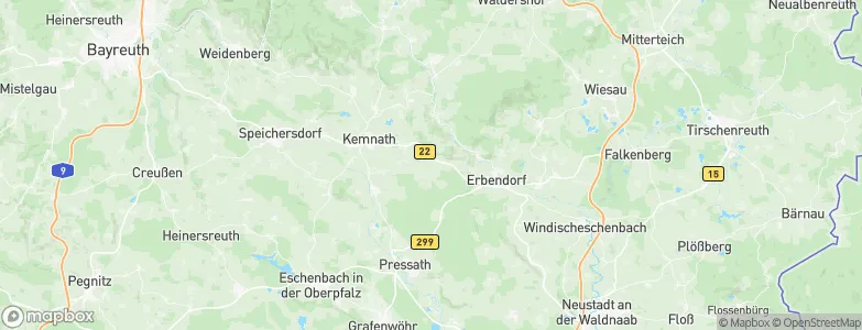Schweißenreuth, Germany Map