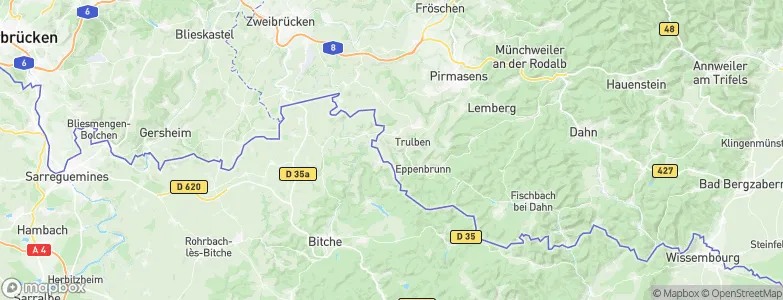 Schweix, Germany Map