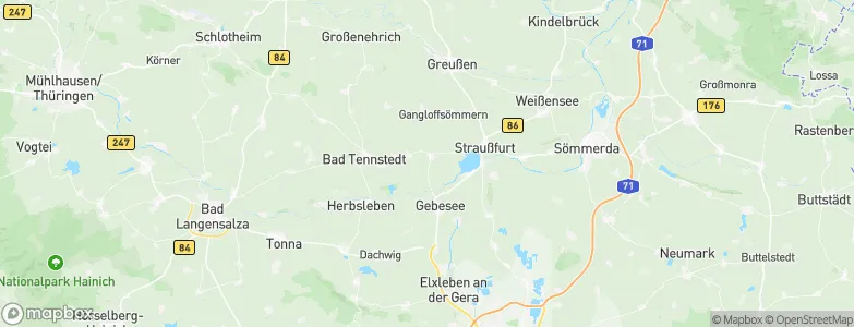 Schwerstedt, Germany Map