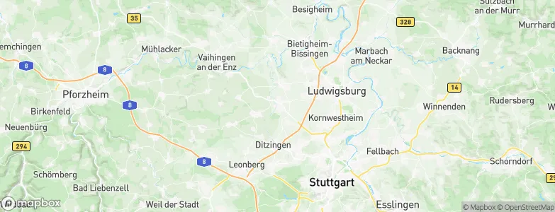 Schwieberdingen, Germany Map