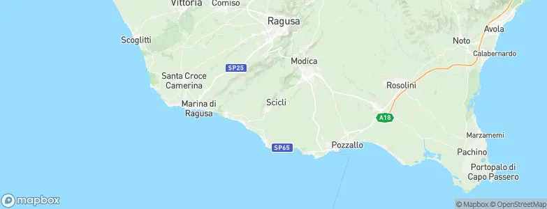 Scicli, Italy Map