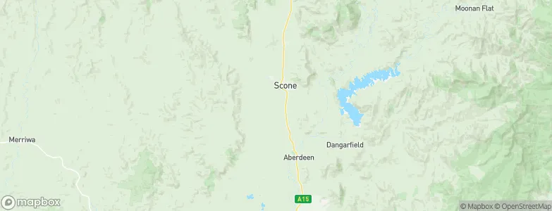 Scone, Australia Map