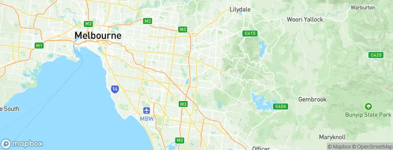 Scoresby, Australia Map