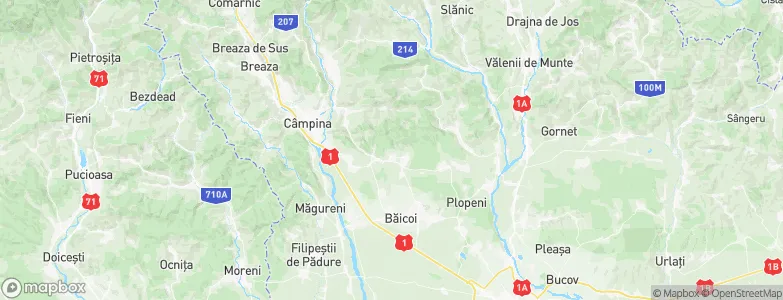 Scorţeni, Romania Map