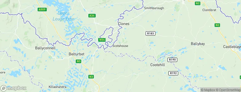 Scotshouse, Ireland Map